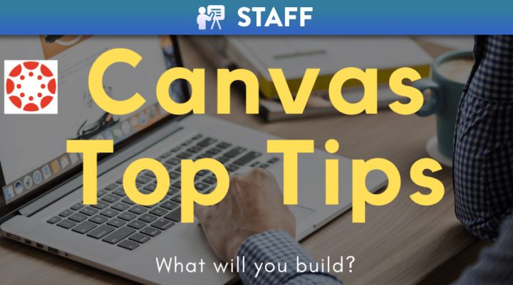 Canvas Top Tips logo for Faculty of Engineering and Physical Sciences