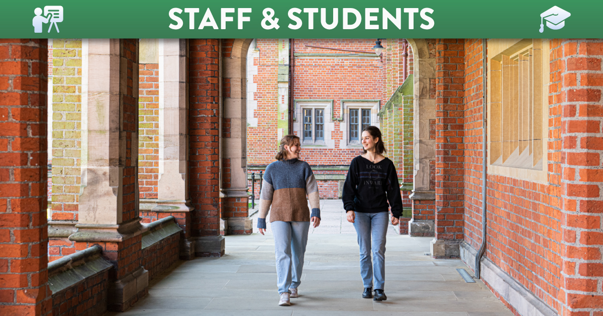 QUB students
