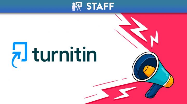 Megaphone and turnitin logo