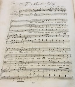 The Minstrel Boy from Irish Melodies Number 5